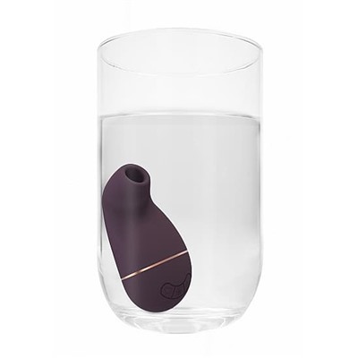 Вакуумно-волновой клиторальный стимулятор IRRESISTIBLE Kissable фиолетовый