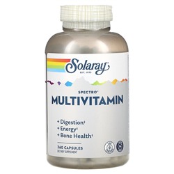 Solaray Spectro Мультивитамины, без железа, 360 капсул