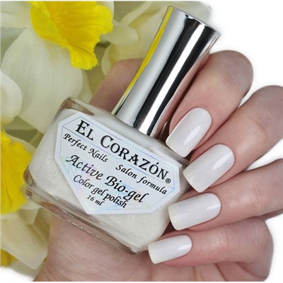 El Corazon 423/2030 active Bio-gel Shimmer белый