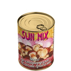 Говядина по-старорусски с белыми грибами Sun Mix 340г