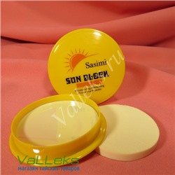 Компактная пудра Sasimi Sun Block с защитой от солнца SPF60 PA+++ 12гр.