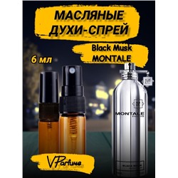 Масляные духи-спрей Montale Black Musk (6 мл)