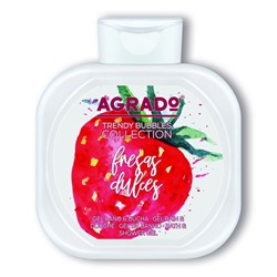 AGRADO Гель для ванн и душа (750ml) "Sweet strawberries". 8 /6102/