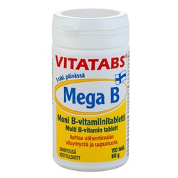 Vitatabs Mega В, 150 таблеток, 60 г