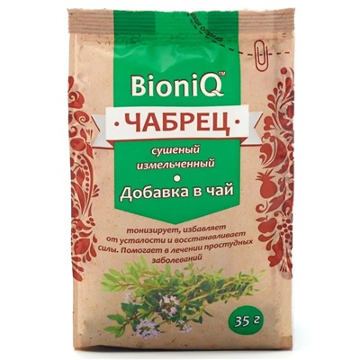 BioniQ Чабрец сушеный 35 г