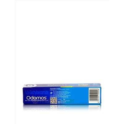 Антимоскитный крем Одомос, 50 г, производитель Дабур; Odomos mosquito repellent cream, 50 g, Dabur