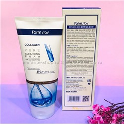 Пенка для умывания с коллагеном FarmStay Collagen Pure Cleansing Foam, 180 мл (78)