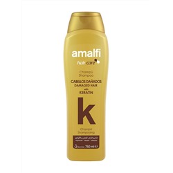 AMALFI  ПРОФ Шампунь (750ml) "Keratin damaged hair argan" Кератиновый д/поврежден.в.16 /5019/