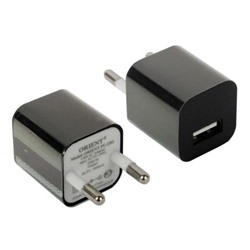 Зарядное устройство ORIENT PU-2301 100/220V->5V, 1A USB, черное