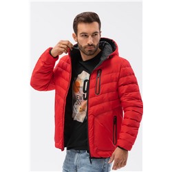 Куртка OMBRE JALP-0118-czerwona