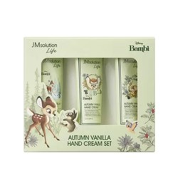 JMsolution* Life Autumn Vanilla Hand Cream Набор парфюмированных кремов для рук