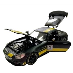 Металлическая машинка модель Мерседес Амг/ Mercedes AMG GT R 20 см 1:24