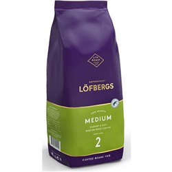 Кофе в зернах Lofbergs Medium Roast 1кг