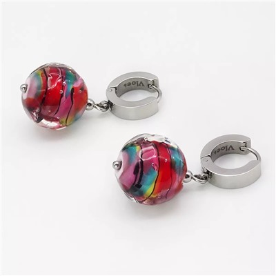 Серьги из муранского стекла MELODY COLOR LS3451