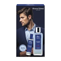 Alvarez Gómez Agua De Perfume Titanio Homme Geschenkset