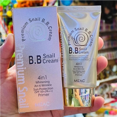 Тональный крем Mizac Premium Snail B.B. Cream 4in1 50ml (13)