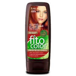 Натуральный Оттеночный Бальзам для волос "Fito Color Professional", 140 мл, тон 5.46 медно-рыжий