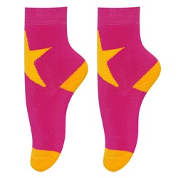 N2D0014 Para Socks (носки детские) малина/желтый