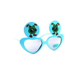 Детские солнцезащитные очки 2213 жук голубой