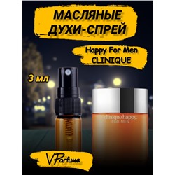 Масляные духи-спрей Clinique Happy For Man (3 мл)