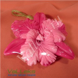 Тайское натуральное фигурное мыло ручной работы Орхидея