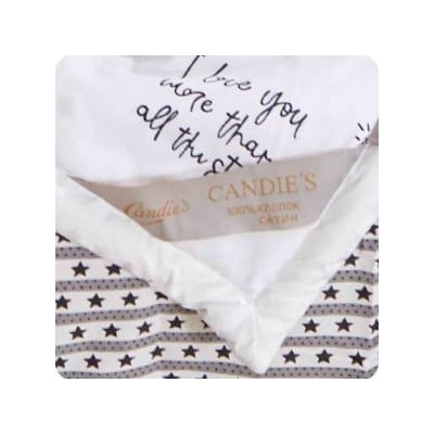 Одеяло подростковое Candie's с простыней и наволочками ODCANP005