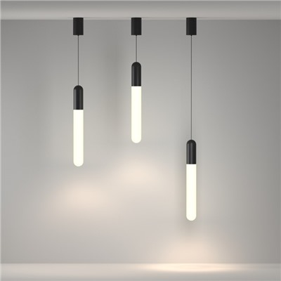 Светильник подвесной Technical P101PL-L500-12W3K-B, LED, 12 Вт, 60х60х500 мм, 850 Лм, 3000К, чёрный