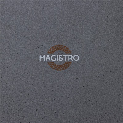 Салатник фарфоровый с высоким бортом Magistro Urban, 500 мл, d=15 см, цвет серый