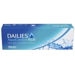 Контактные линзы Focus Dailies AquaComfort+, -10.0/8,7, в наборе 30шт