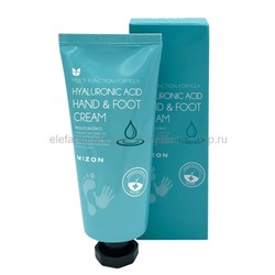 Омолаживающий крем для кожи рук и ног Mizon Hyaluronic Acid Hand and Foot Cream, 100 мл (51)