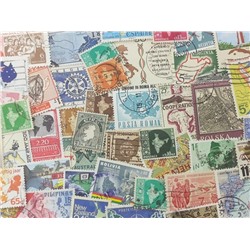 Набор различных марок, Географические карты (40 шт.)