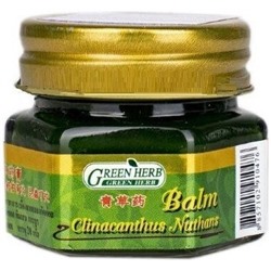 Охлаждающий зеленый бальзам "Зеленые травы" Novolife Grace Green Herb Cooling Balm Green, 10 мл