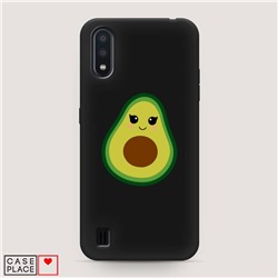 Матовый силиконовый чехол Ms Avocado на Samsung Galaxy A01