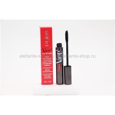 Тушь для ресниц Драматический Объем Pupa VAMP! MASCARA ALL IN ONE, оттенок экстра черный