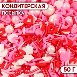 Кондитерская посыпка "Нежность", микс № 2, 50 г