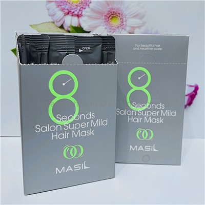 Маски для ослабленных волос Masil 8 Seconds Salon Super Mild Hair Mask 20x8ml (125)