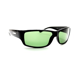 Мужские солнцезащитные очки стекло - G2 черный глянец