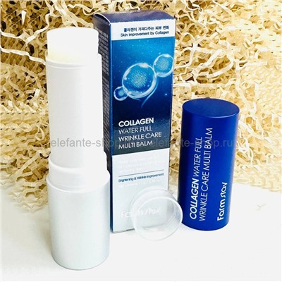 Бальзам-стик FarmStay Collagen Water Full Wrinkle Care Multi Balm 11g (13)