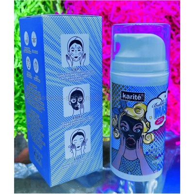 Очищающая маска для лица Karite Bubble Clay Mask 105ml (125)