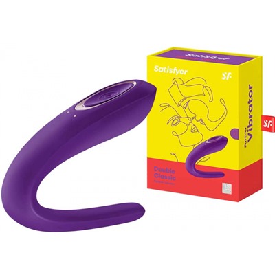 Satisfyer Вибромассажер для пар Partner перезаряжаемый Double Classic