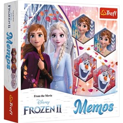 Trefl. Настольная игра арт.01931 "Memos Frozen ll" (Мемо. Холодное сердце)