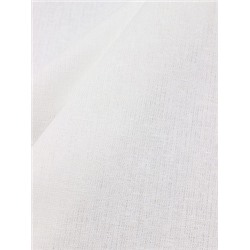 Мерный лоскут (ткань в отрезах) - Хлопколен цв.Белый, СОРТ2, ш.1.5м, лен-15%, хлопок-85%, 200гр/м.кв