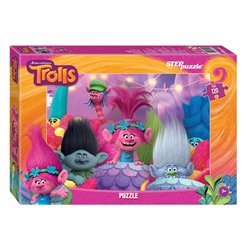 Пазлы Trolls, 120 элементов, МИКС