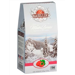 Чай черный Basilur Зимние ягоды «Малина»,  100 г