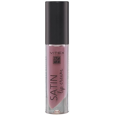 Витэкс Satin Lip Cream Жидкая полуматовая губная помада тон 716 Berry Pink 3,5 г