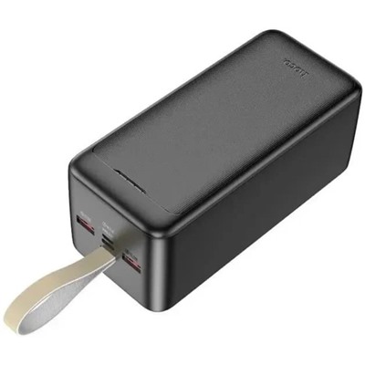 Внешний аккумулятор Hoco J111D, 50000 мАч, 2 USB, 1 Type-C, дисплей, чёрный