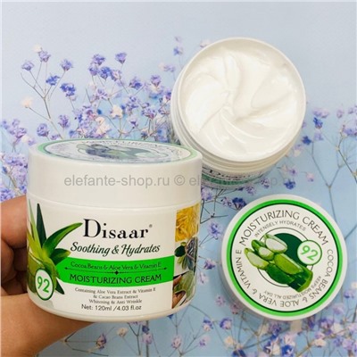 Крем с алое Disaar Soothing and Hydrates Moisturizing Cream, 120 ml