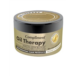 "Compliment" Маска д/в Oil Therapy д/всех типов вол. Питание и укрепление (500мл).12 /798467/