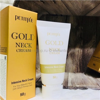 Антивозрастной крем для шеи Petitfee Gold Neck Cream 50g (51)