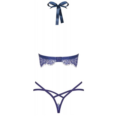 Obsessive Комплект из 2-х частей FLOWLACE Set Blue